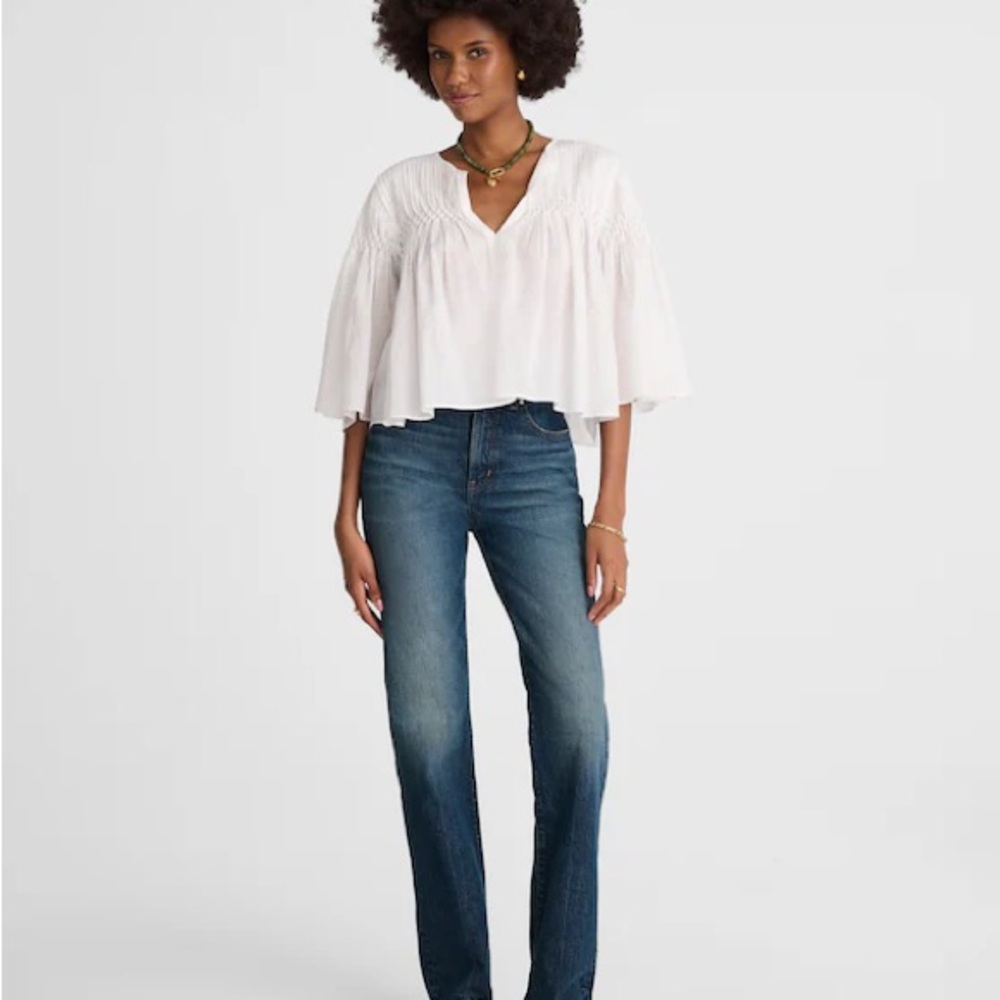 Madewell Longline Straight Jean